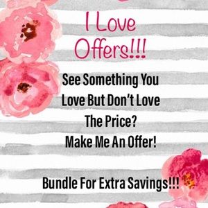 Offers Always Appreciated!